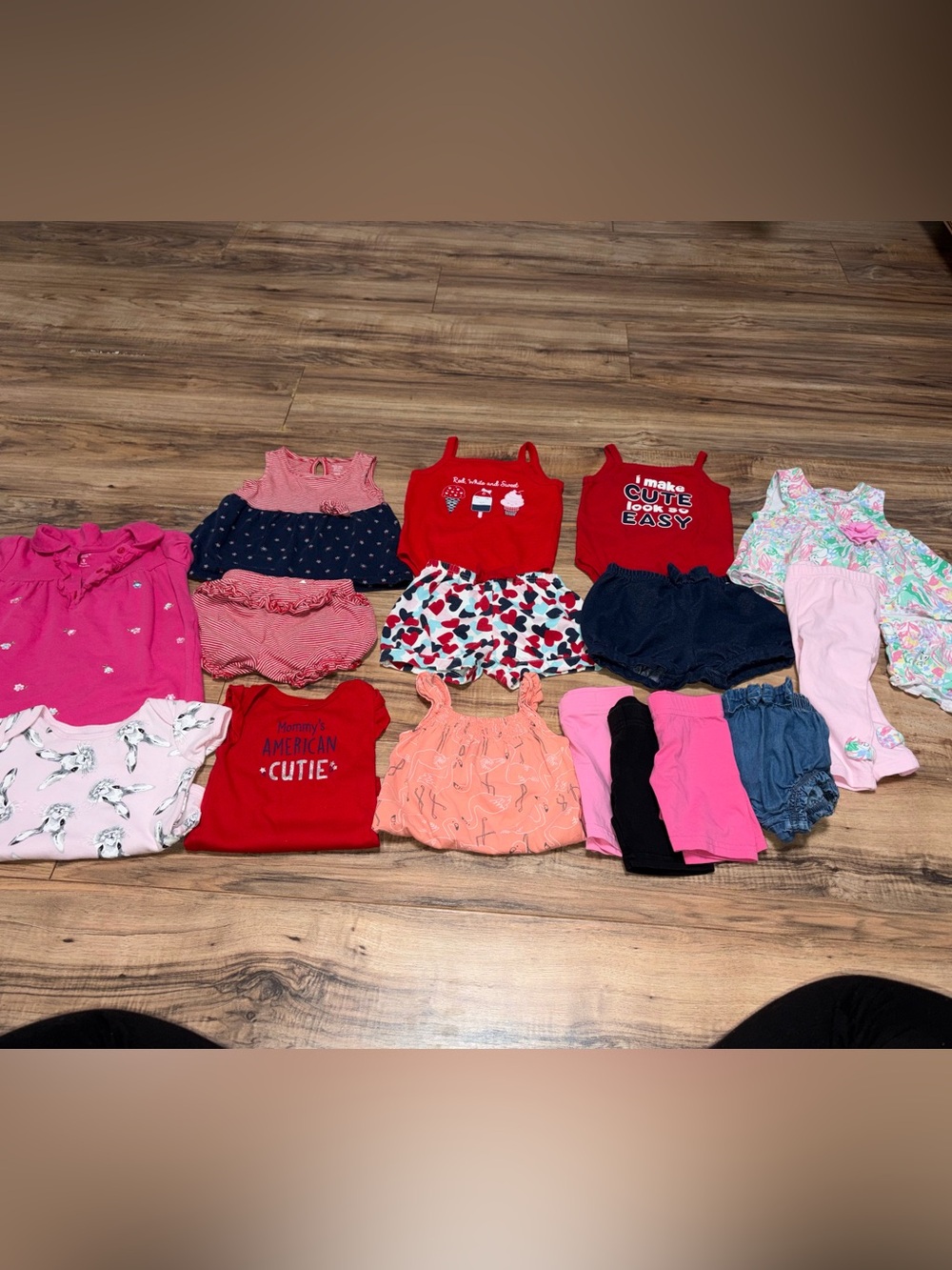Baby Girl Summer Clothing Bundle 6-9M Various Brands